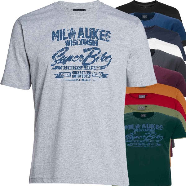 Ahorn Sportswear T-Shirt MILWAUKEE BLUE