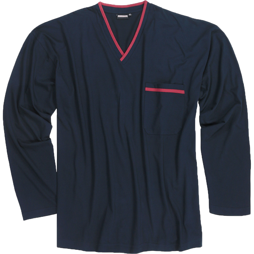 Herren Thermo Pyjama Schlafanzug Hellblau  Gr L 3 XL  48-56 